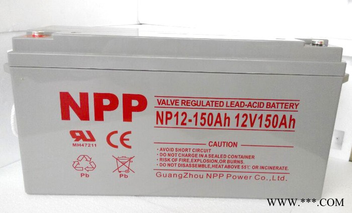 NPP 耐普蓄電池 NP12-150 太陽能免維護蓄電池 12V150AH UPS電源