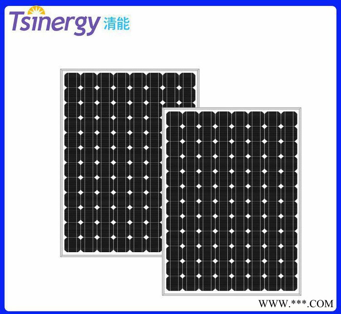 清能250瓦單晶太陽能電池板250w太陽能發電板30v光伏組