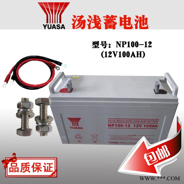 湯淺蓄電池NP100-12(12V100Ah）UPS電源直流屏太陽能免維護蓄電池