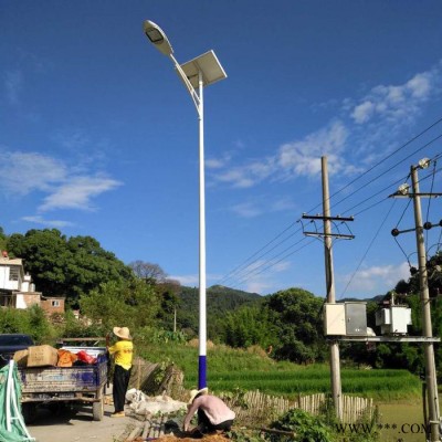 普洱太陽能路燈廠40W分體式太陽能路燈鋰電池太陽能路燈景谷太陽能路燈