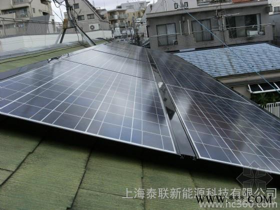 泰聯5KW上海江蘇別墅太陽能光伏發電系統設計安裝