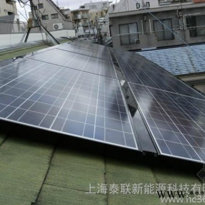 泰聯5KW上海江蘇別墅太陽能光伏發電系統設計安裝