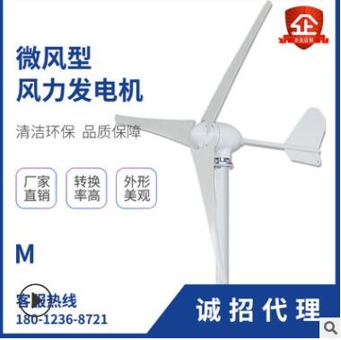 M型300W5葉家用風力發電機 監控系統用小型風力發電機