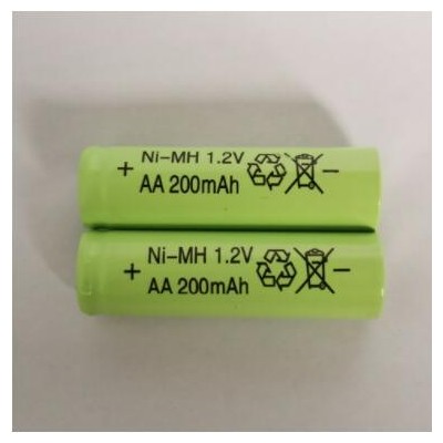 工廠供應(yīng) 鎳氫 5號(hào) AA200mAh 充電電池 草坪燈 警示燈 玩具