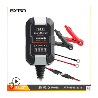 Battery Charger1000mA電池維護充電110V充6V/12V鋰電池充電器