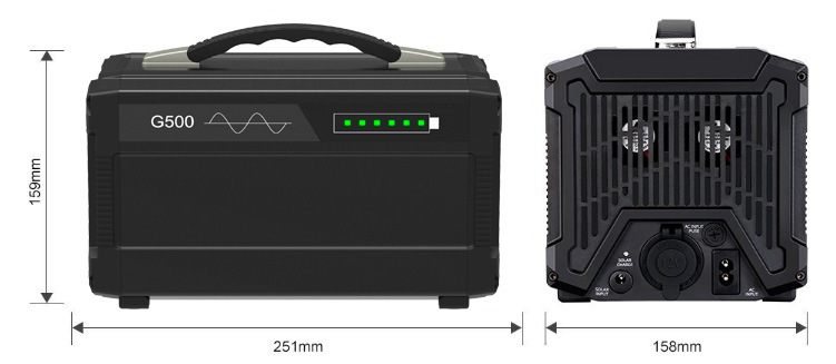 500W Solar AC Power UPS